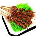 生羊肉串