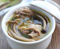 茶树菇土鸡汤的做法