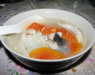 木瓜炖鱼头的做法