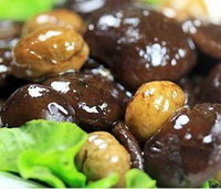 栗子冬菇焖鸽的做法
