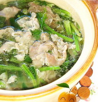 菠菜羊肉的做法