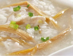 黄花瘦肉粥的做法