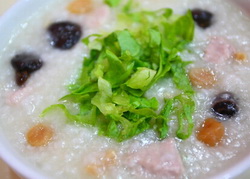 豌豆瘦肉粥的做法