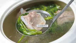 猪舌西洋菜汤的做法