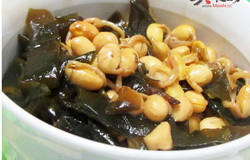 黄豆芽炖海带的做法