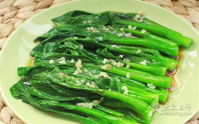 炒青菜的做法
