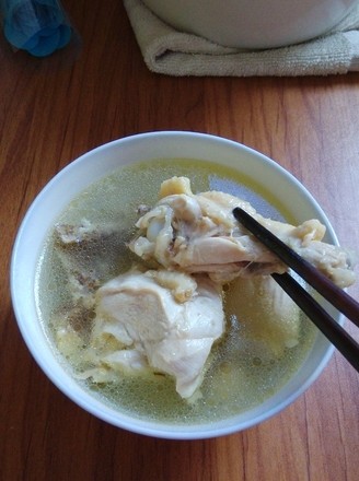 电锅炖鸡汤的做法