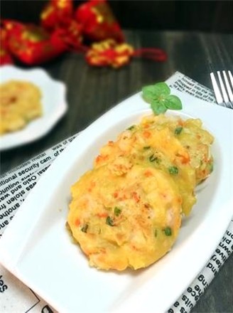 虾仁豆腐饼的做法
